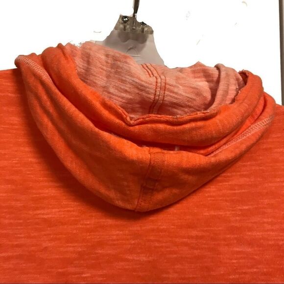 Bench Orange Full Zip Hoodie Sweatshirt Jacket Small - Picture 14 of 16